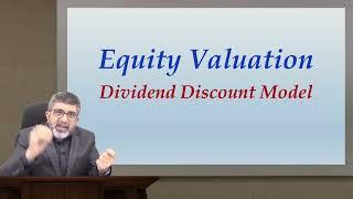 Equity Valuation Part 1  CFA CA Final AFM CMA Final SFM