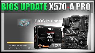 BIOS UPDATE X570-A PRO