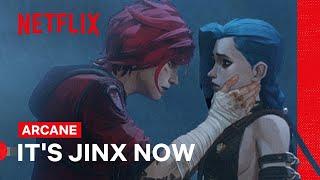 Vi and Jinx Finally Meet Again  Arcane  Netflix