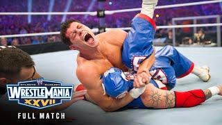 FULL MATCH — Rey Mysterio vs. Cody Rhodes WrestleMania XXVII