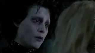 Edward Scissorhands Clip - Kiss Scene