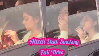 Alizeh Shah Smoking Viral Full Video Alize Shah Smoking In Car