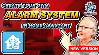 Professional ALARM SYSTEM in Home Assistant How to set it up.