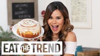 Supersize Cinnamon Roll  Eat the Trend