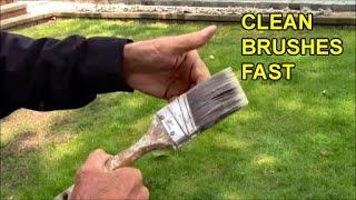 Fastest Way to Clean Latex Paint Brush - Quick for Re-Using