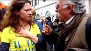 Argenta - Manifestazione e Interviste a Roma 22 Marzo 2017.