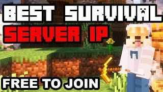 Best Minecraft SURVIVAL Server to Join in 2024 1.21