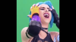 PLAYGROUND  JINX Behind the Scenes  Just Dance 2023 Edition  Arcane League of Legends #shorts