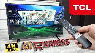 ТЕЛЕВИЗОР TCL 43P615 4K 43 дюйма Smart TV на АЛИЭКСПРЕСС  РАСПРОДАЖА 11 11  ЧЕРНАЯ ПЯТНИЦА