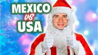 Christmas in Mexico vs in the USA Cultural Differences  Vlogmas 21