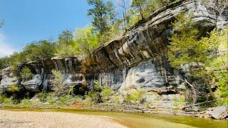 Backpacking North Sylamore Creek  Cripple Turkey to Allison  Ozark National Forest