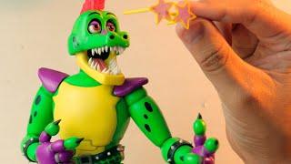 MAKING MONTGOMERY GATOR  FNAF SECURITY BREACH  POLIMER CLAY