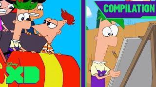 Phineas and Ferb Season 1 Best Moments  Compilation  @disneyxd