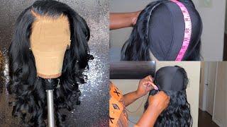 SUPER DETAILED FRONTAL WIG TUTORIAL  How to make a frontal wig