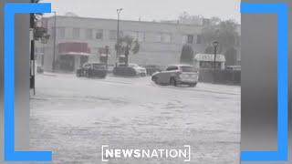 Hurricane Beryls winds are shredding roofs on homes Storm chaser  Morning in America