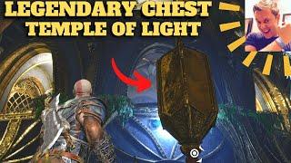 God of War Ragnarok Legendary Chest 2 Swing Metal Pendulum Temple of Light Groas Secret Alfheim