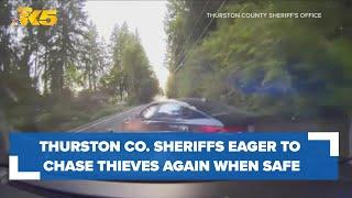 Thurston County sheriffs eager to chase after thieves again if deemed safe