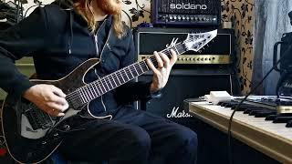 Jackson USA Chris Broderick 7 string sound test no talking