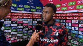 Milambo In de kleedkamer zie je dat iedereen teleurgesteld is  Feyenoord 1-1 Willem II  #feywil