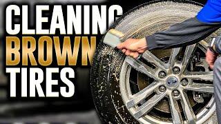 How to Clean Brown Tires and Restore Their Shine