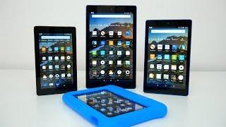 Amazon Fire 7 Fire HD 8 & Fire HD 10 Tablets Complete Comparison 2019