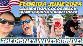 The Disney Wives Arrive  Melbourne Airport  Florida  Cocoa Beach  Disney Springs