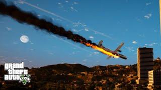 PLANE CRASH COMPILATION EXTREME #3  GTA 5