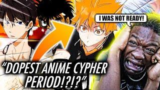 BEST ANIME CYPHER EVER  SPORTS ANIME RAP CYPHER  RUSTAGE ft. Khantrast Zach B Breetoin Boi