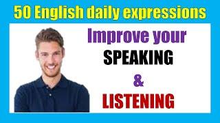 50 English Daily Sentences & Expressions