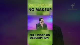 No lipstick no makeup Rajprakash paul taking about makeup & lipstick