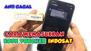 CARA MEMASUKKAN KODE VOUCHER KUOTA INDOSAT YANG GAGAL