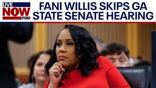 Fani Willis skips GA state Senate hearing defying subpoena  LiveNOW from FOX