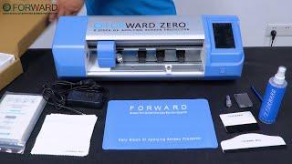 FORWARD Zero+ Screen Film Cutter Built-in screen version Operation Steps Tutorial - iPhone