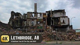 Lethbridge AB Driving Tour 4K