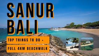 Sanur Bali 2024  Top Things To Do  4km Beach Walk  Perfect for Family Vacation