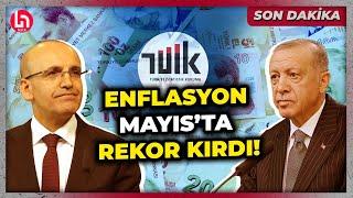 SON DAKİKA Mayıs ayı enflasyonu rekor kırdı Memur ve emeklinin Temmuz maaşı ne kadar olacak?