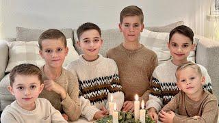 Рождественские свечи- семья Юрко и семья Бальжик  MERRY CHRISTMAS
