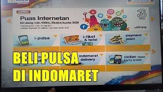 Cara Beli Pulsa di Mesin i-Kios Indomaret