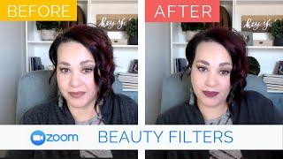 How to look good on Zoom  Beauty filters and makeup for Zoom meetings
