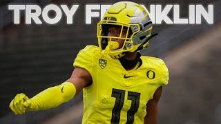 Troy Franklin Oregon WR Highlights  Fastest Man In Oregon