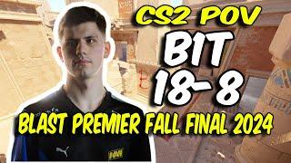 CS2 POV  NAVI b1t 188 vs Falcons Anubis @ BLAST Premier Fall Final 2024