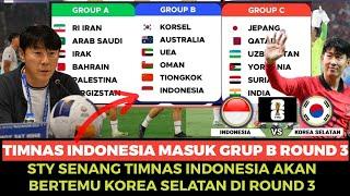 STY SENANG  inilah PEMABAGIAN GRUB ROUND 3 KUALIFIKASI PIALA DUNIA ZONA ASIA