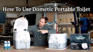 How To Use Dometic 970 Series Toilet