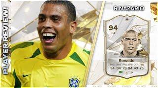 STILL USABLE IN APRIL?? BASE ICON 94 RATED RONALDO R9 PLAYER REVIEW - EA FC24 ULTIMATE TEAM