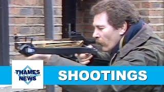 Shootings In and Around London Part 2  Thames News Archive Footage