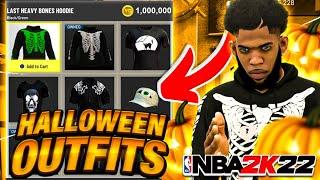 WATCH THIS BEFORE BUYING HALLOWEEN CLOTHES NBA 2K22 *BEST* HALLOWEEN COMP FITS