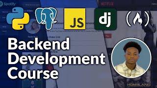 Learn Python Backend Development by Building 3 Projects Full Course