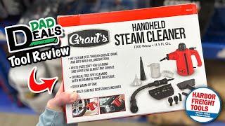 SHOULD You Buy The Grants Steam Cleaner at Harbor Freight?  Dad Deals