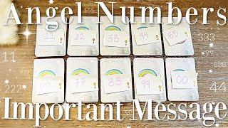 Angel Numbers & Their MESSAGES For You PICK A CARD