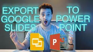 How to Export Google Slides as a PowerPoint Presentation